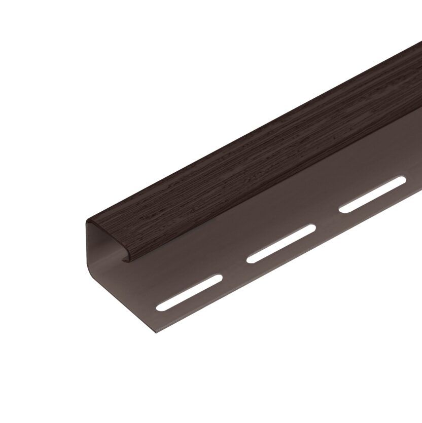 J-профиль Tecos Lux, цвет Бразильская вишня купить в Барнауле