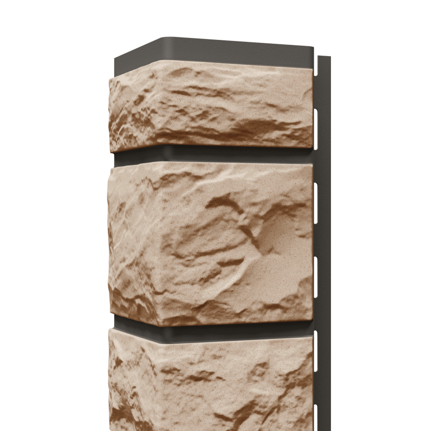 Наружный угол Доломит, Коллекция Доломит премиум, Миндаль купить в Барнауле