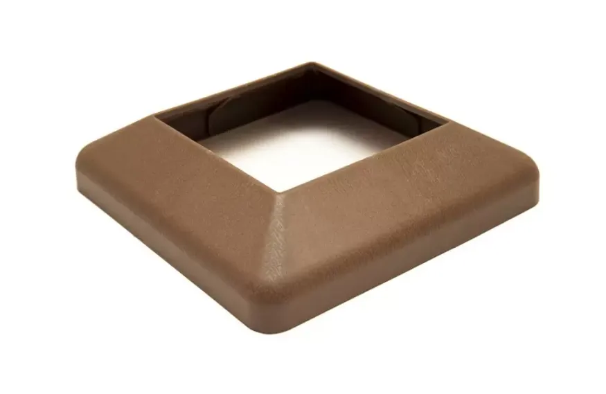 Крышка нижняя ПВХ для столба 100х100 Deckart Шоколад купить в Барнауле