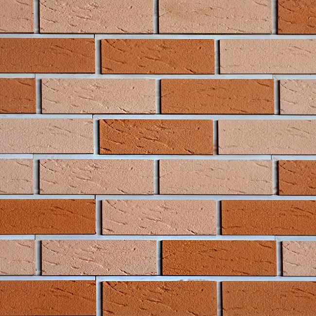 Двухцветный клинкерный кирпич Кирисс Фасад №2 для оформления фасадов. купить в Барнауле
