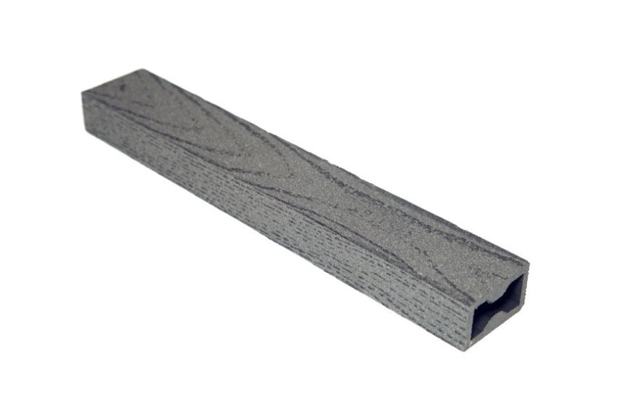 Балясина ДПК AЙ-ТЕХПЛАСТ 50x30 мм серого цвета купить в Барнауле