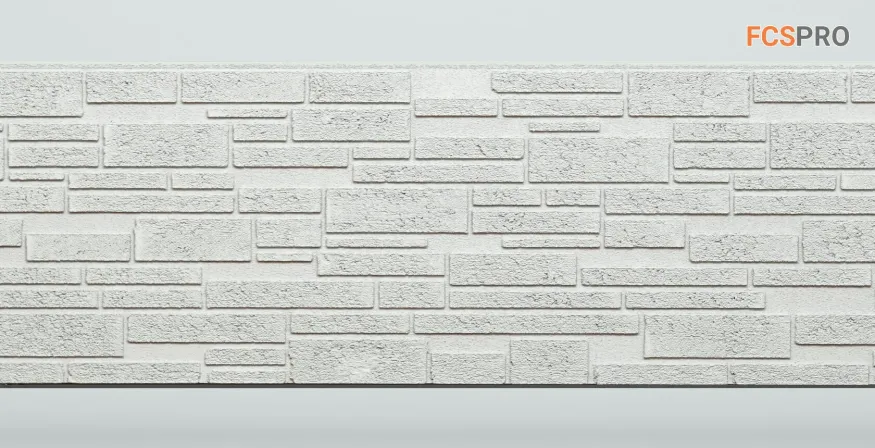 Фиброцементные панели FCS Simple АА1 (под камень) купить в Барнауле