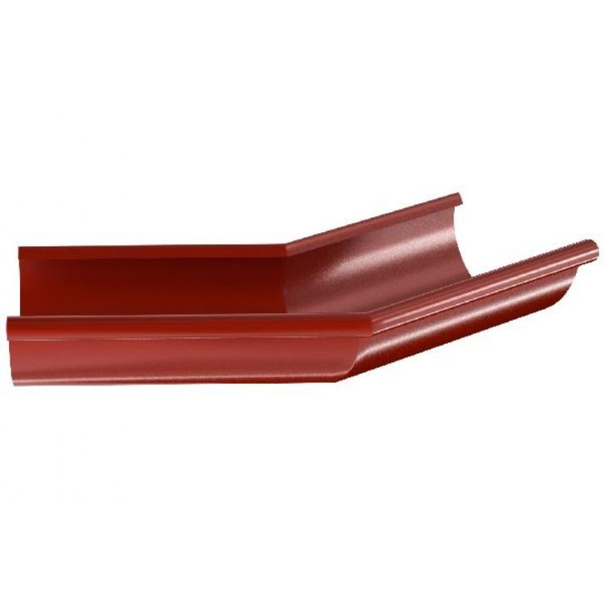 Угол желоба внешний 135°, Aquasystem, RR29 Бургундия 125/90 купить в Барнауле