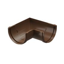 Угол желоба 90° универсальный, Docke Standard, Цвет: светло-коричневый.