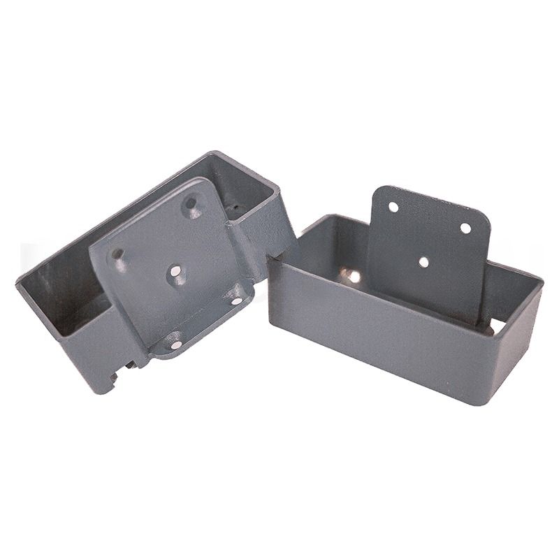 Крепление перил прямое алюминиевое GardenParkett, Серый купить в Барнауле