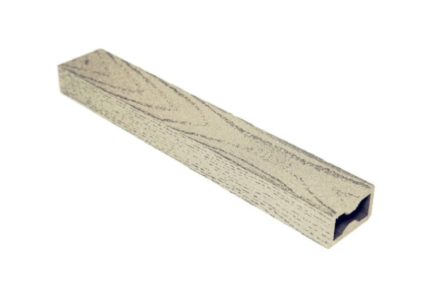 Балясина ДПК AЙ-ТЕХПЛАСТ 50x30мм цвет слоновая кость купить в Барнауле