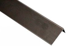 Угловой алюминиевый профиль KRONEX 51,5x30x3000 мм, цвет коньяк.