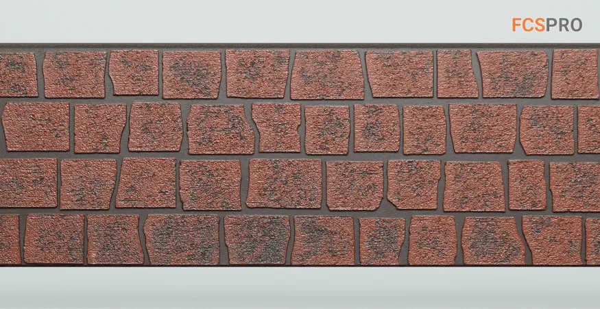 Фиброцементные панели FCS Simple АА2 (под камень) купить в Барнауле