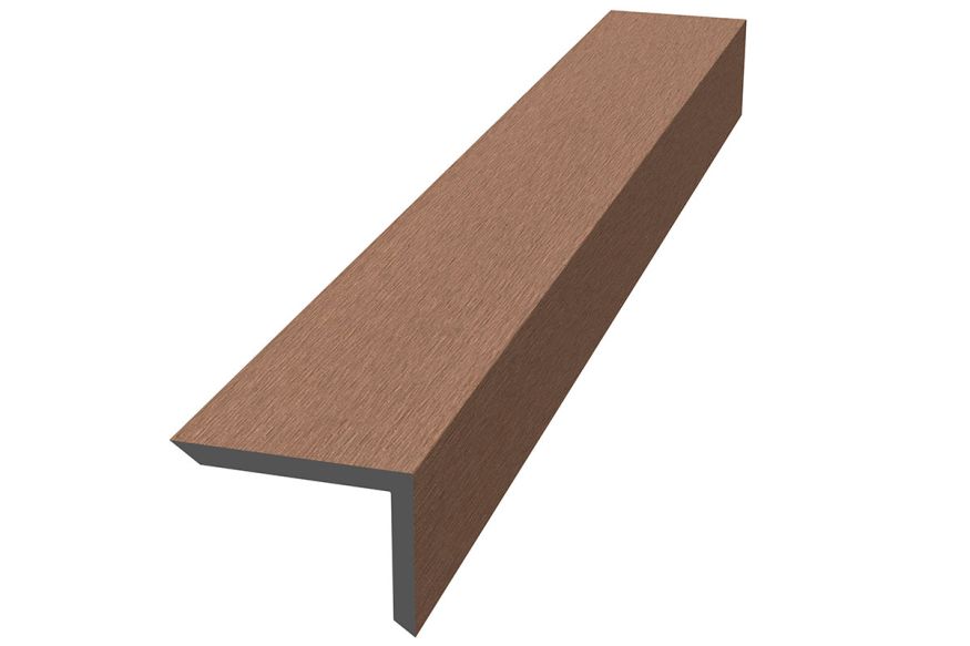 Уголок ДПК для террасной доски NauticPrime Кедр купить в Барнауле