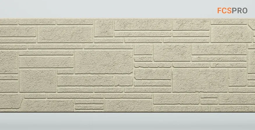 Фиброцементные панели FCS Simple АА3 (под камень) купить в Барнауле
