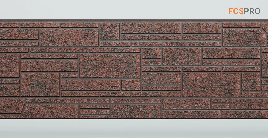 Фиброцементные панели FCS Simple АА3 (под камень) купить в Барнауле