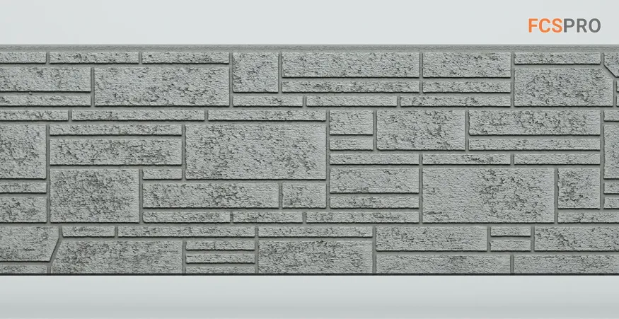 Фиброцементные панели FCS Simple АА3 (под камень) купить в Барнауле