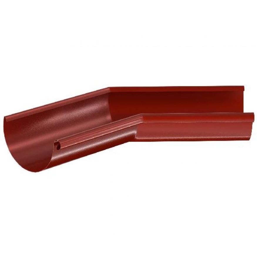 Внутренний угол желоба 135° Aquasystem, RR29 Бургундский 125/90 купить в Барнауле