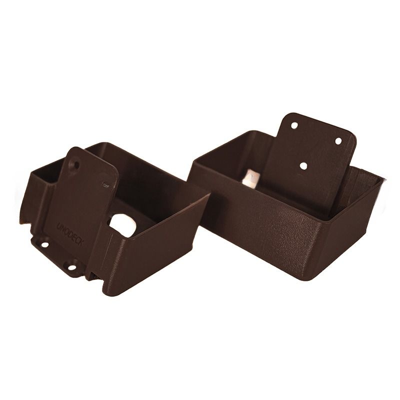 Крепление для перил наклонное алюминиевое GardenParkett, Венге купить в Барнауле