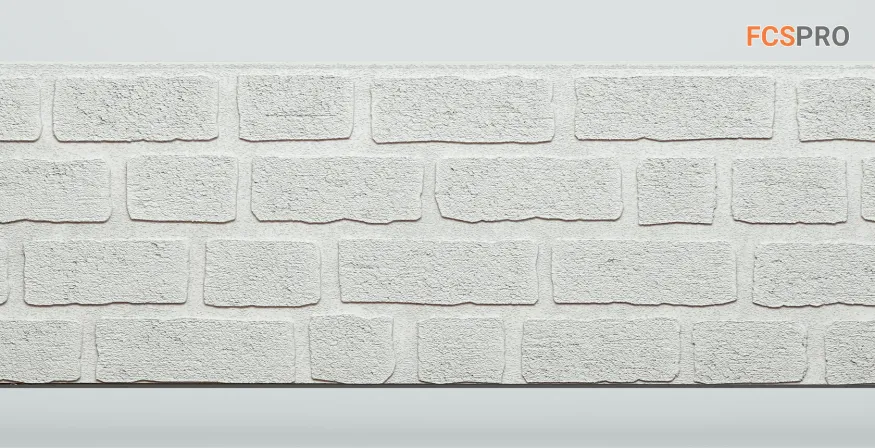 Фиброцементные панели FCS Simple АА4 (под кирпич) купить в Барнауле