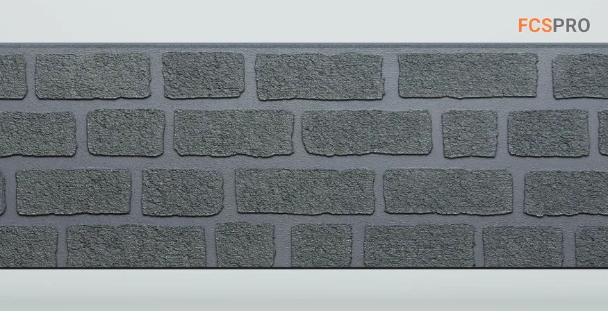 Фиброцементные панели FCS Simple АА4 (под кирпич) купить в Барнауле