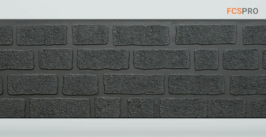 Фиброцементные панели FCS Simple АА4 (под кирпич) купить в Барнауле