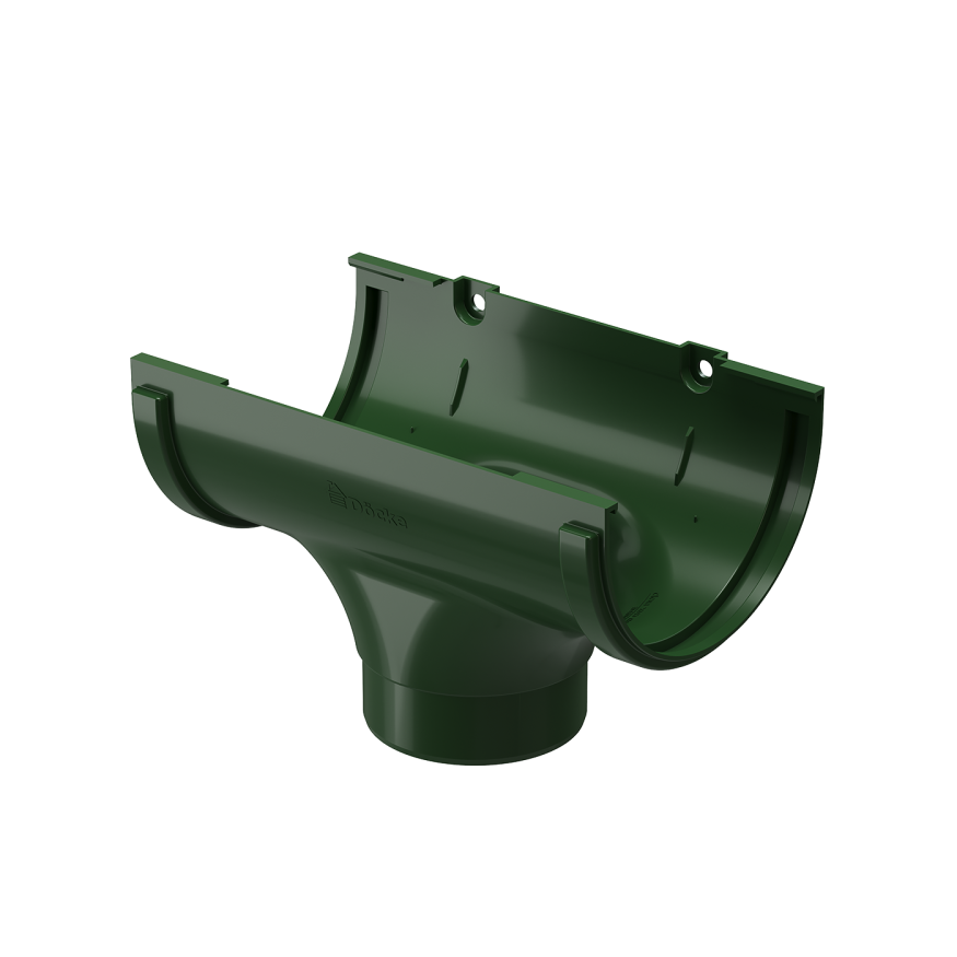Водосточная воронка Docke Standard, цвет зелёный купить в Барнауле