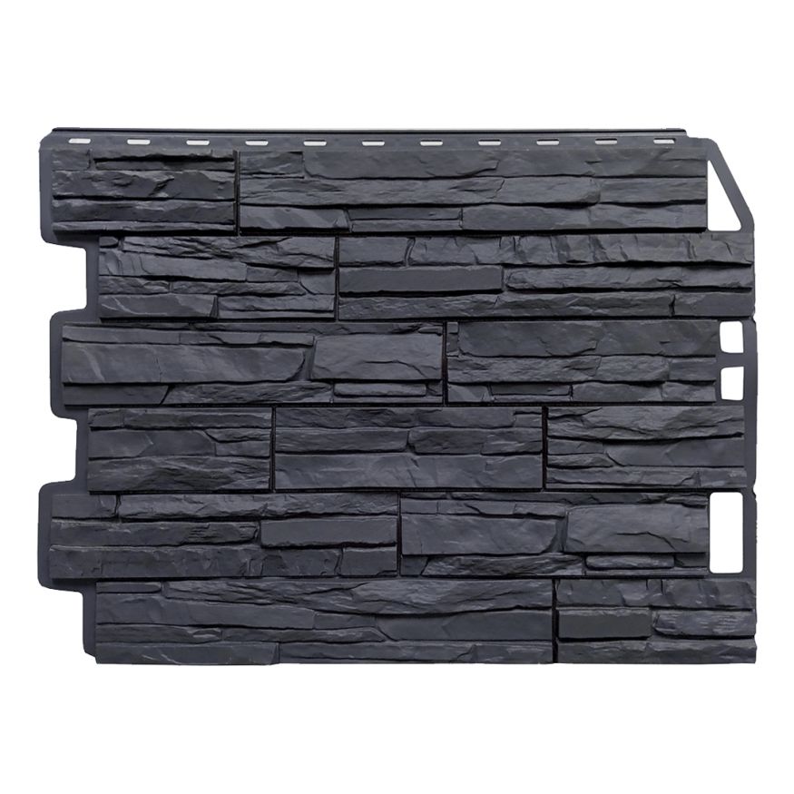 Фасадная панель FineBer Скол, Асфальт купить в Барнауле