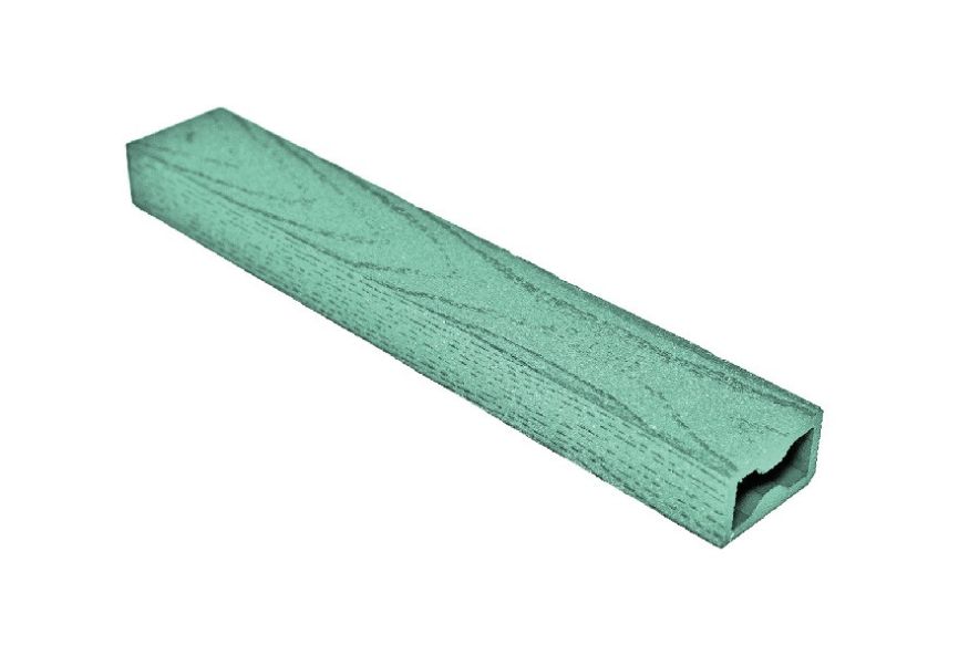 Балясина ДПК АЙ-ТЕХПЛАСТ 50x30 мм зеленого цвета. купить в Барнауле