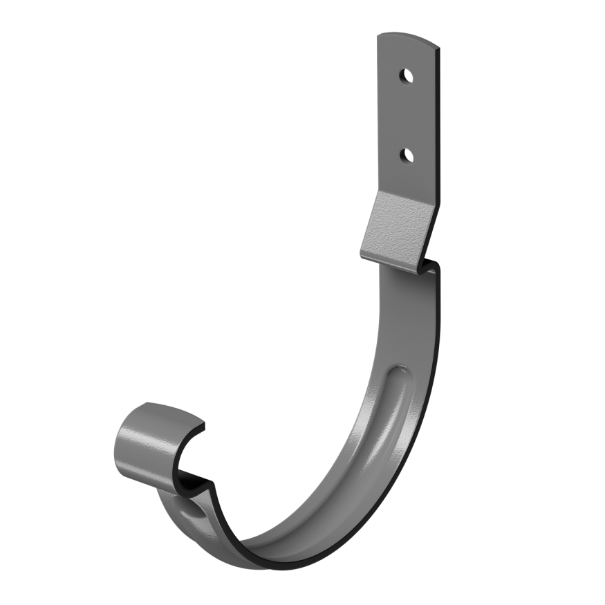 Короткий карнизный крюк Docke Stal Premium в графитовом цвете купить в Барнауле