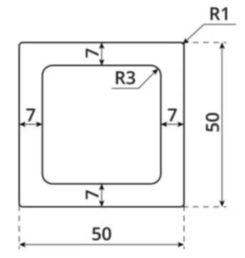 Балясина из ДПК Polivan SINGARAJA с 3D текстурой дерева, серый цвет. купить в Барнауле