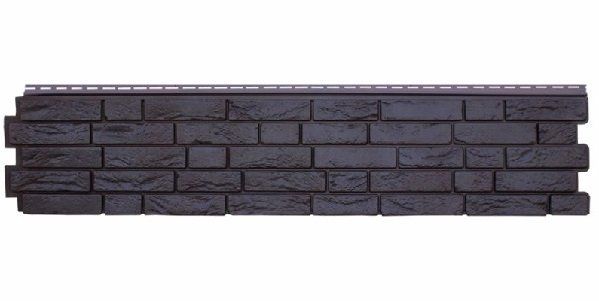 Фасадная панель GL &amp;quot;Я-Фасад&amp;quot; Демидовский кирпич, цвет уголь. купить в Барнауле