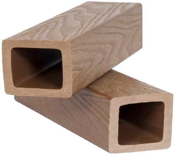 Балясина ДПК Polivan SINGARAJA 3D, текстура дерева, песчаный цвет. купить в Барнауле