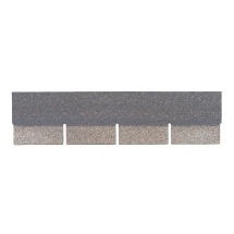 Битумная фасадная плитка Технониколь HAUBERK, кирпич Серо-бежевый, 2 кв.м.