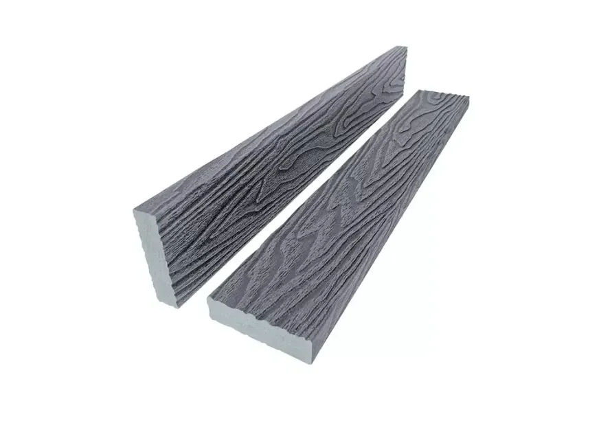 Брус лавочный 3D-тиснение 20×80 — Серый купить в Барнауле