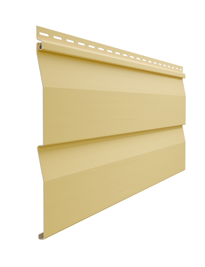 Виниловый сайдинг Docke, Корабельный брус D4.5D STANDARD, Лимон купить в Барнауле