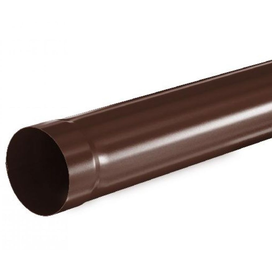 Водосточная труба Aquasystem, RAL 8017 Коричневая, 3.00 м, 125/90 купить в Барнауле