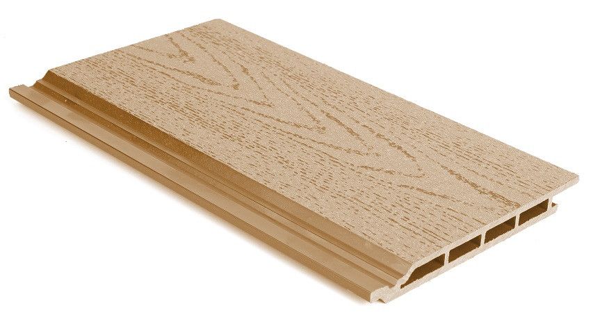 Фасадная панель ДПК АЙ-ТЕХПЛАСТ бронзового цвета купить в Барнауле