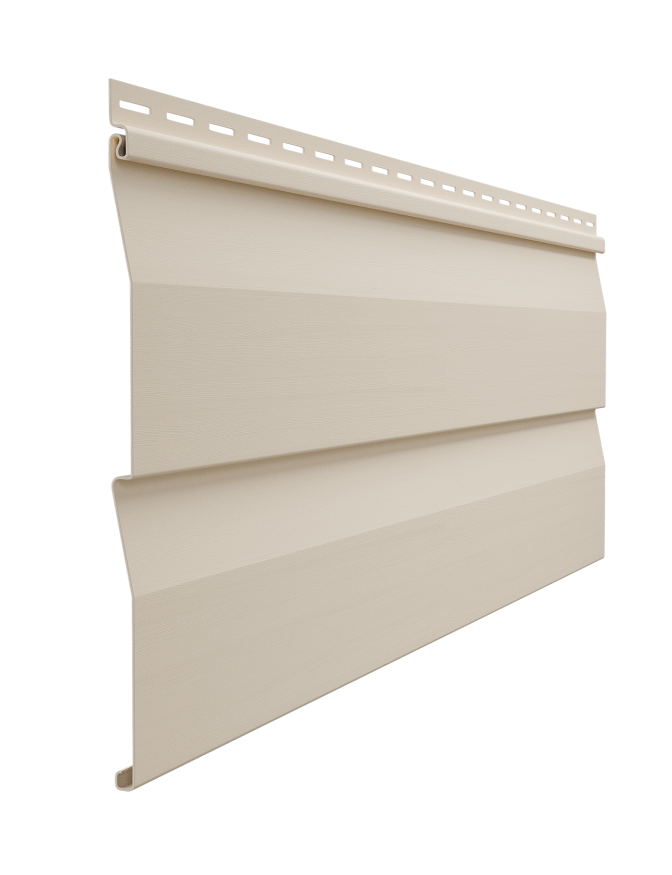 Виниловый сайдинг Docke, Корабельный брус D4.5D STANDARD, Сливки купить в Барнауле
