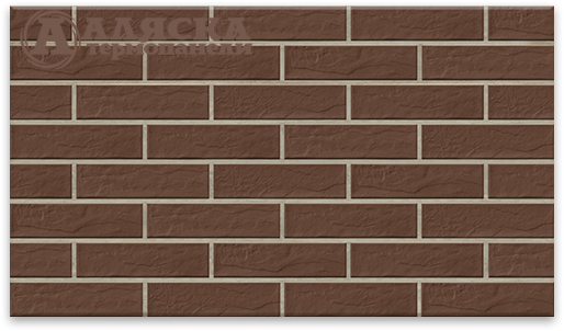 Фасадные термопанели Аляска серия Элевация 16. Braun rustik купить в Барнауле