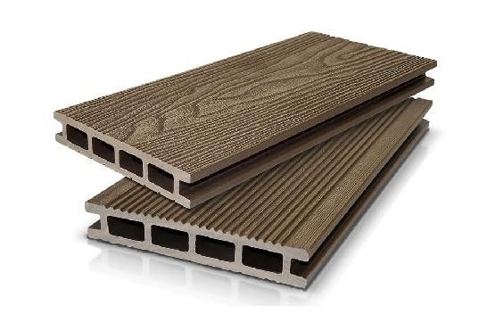 Террасная доска 3D GardenParkett с мелким вельветом, светло-коричневого оттенка купить в Барнауле