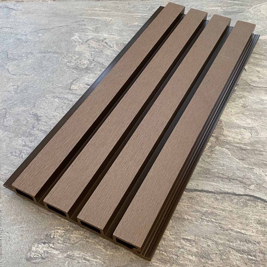 Фасадная реечная панель EasyDecking, Wood-X, Венге купить в Барнауле