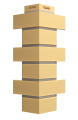 Угол Docke, Standard, Flemish (Флемиш) Жёлтый купить в Барнауле
