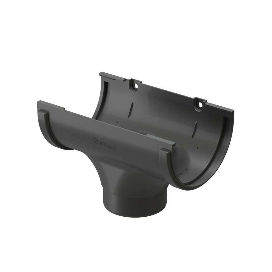 Водосточная воронка Docke Standard, цвет серый купить в Барнауле