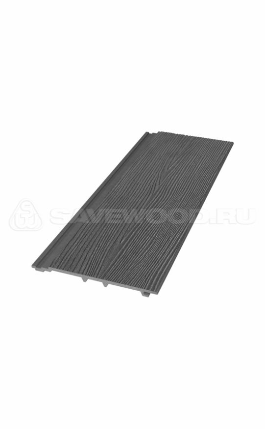 Сайдинг из ДПК SaveWood, SW Cedrus (R), Графит купить в Барнауле