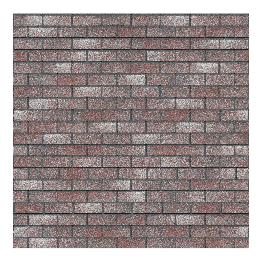 Битумная фасадная плитка Технониколь HAUBERK кирпич Мраморный, 2 кв.м. купить в Барнауле