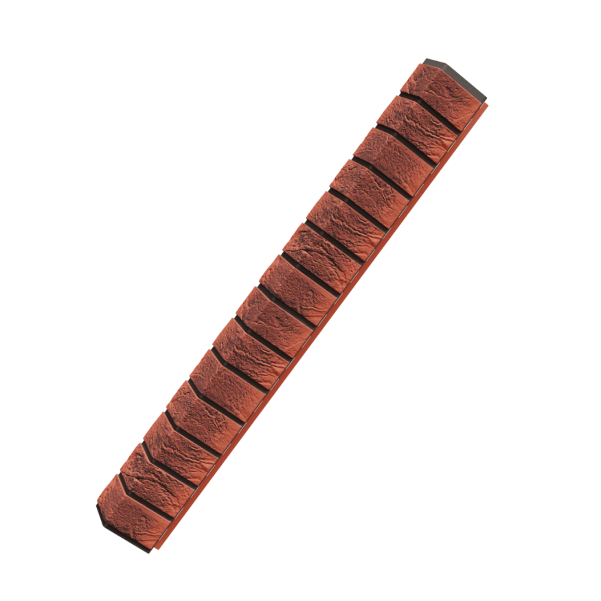 Термоугол Доломит «Венецианский кирпич» 20мм, Корса купить в Барнауле