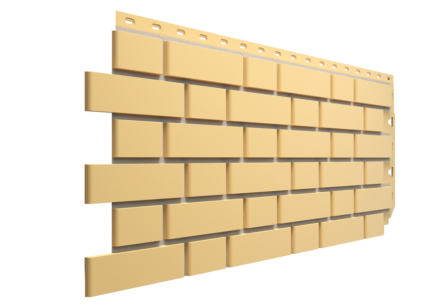 Фасадные панели Docke, Standard, Flemish (Флемиш) Жёлтый купить в Барнауле