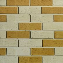 Фасадная плитка Кирисс, Клинкерный двухцветный кирпич №12