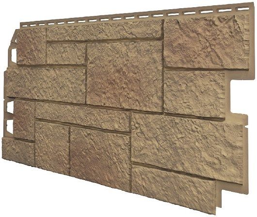 Фасадная панель VOX Sandstone (Сандстоун) светло-коричневого цвета купить в Барнауле