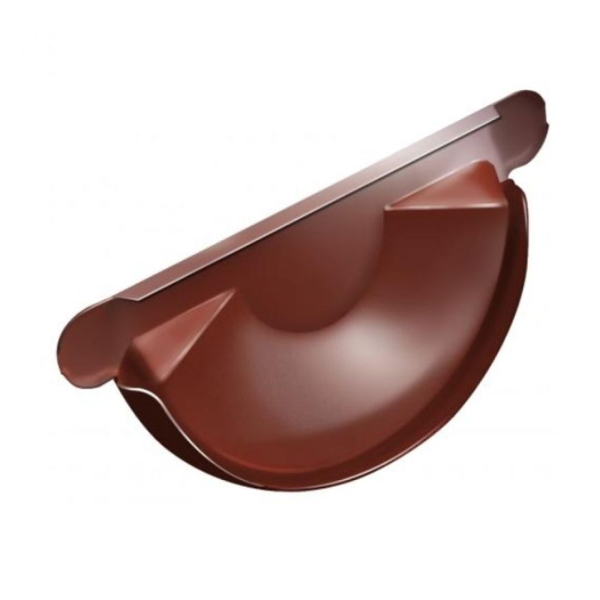 Заглушка для желоба Grand Line, цвет Кирпичный (RAL 8004) купить в Барнауле