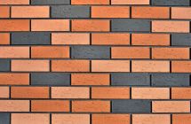 Фасадная плитка Кирисс Фасад, Гладкий кирпич с фаской и швом №37