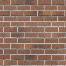 Битумная фасадная плитка Технониколь HAUBERK кирпич Красный, 2.2 кв.м.
