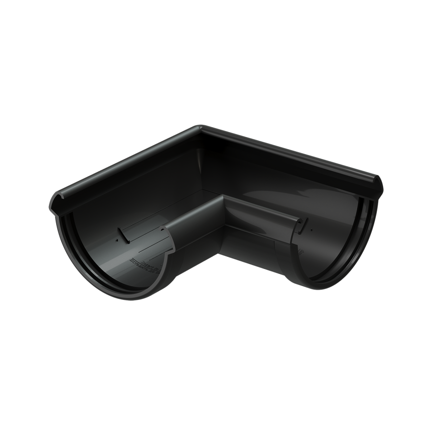 Угол желоба 90˚ Docke Lux, Карбон купить в Барнауле