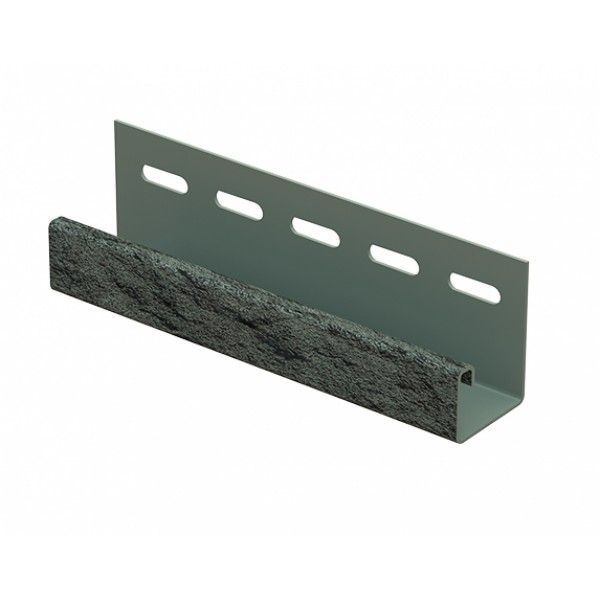 J-планка Ю-Пласт Стоун Хаус Камень, Изумрудный купить в Барнауле